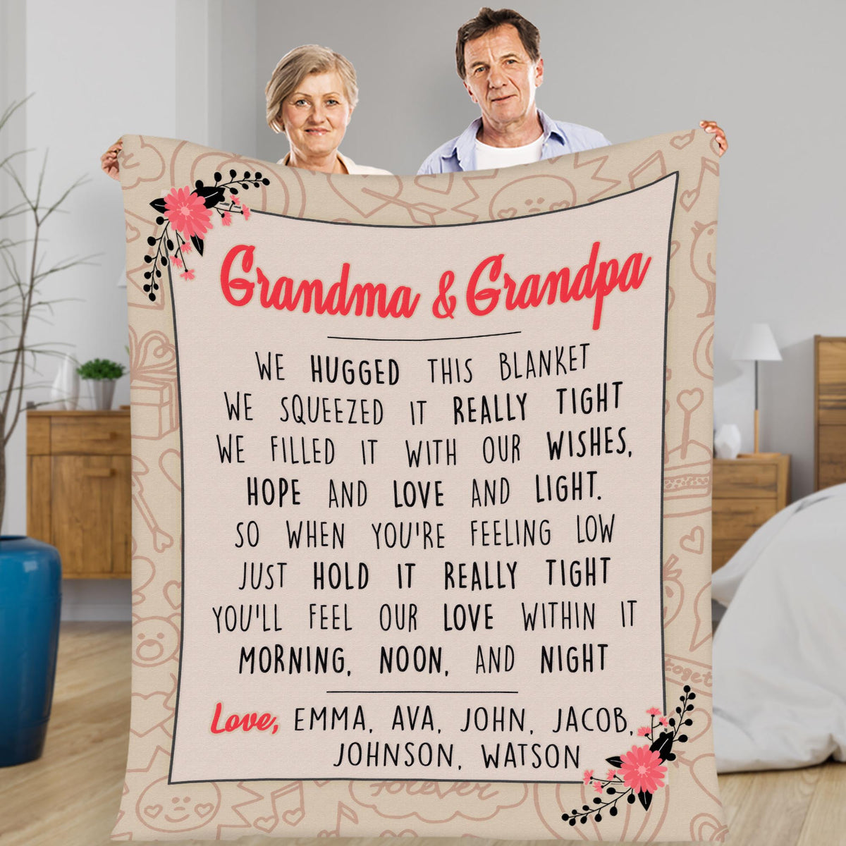 Grandma and grandpa blankets new arrivals