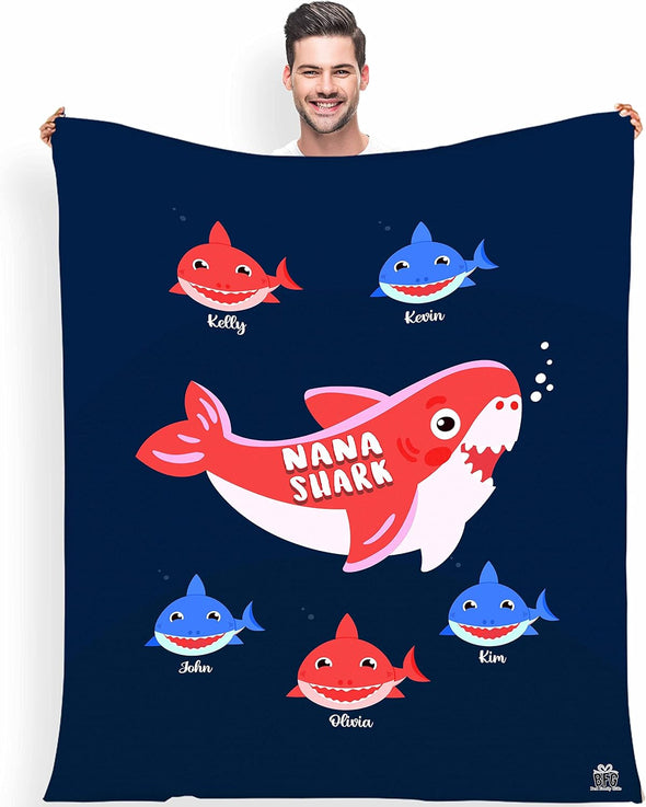 Customized Blanket with Cute Graphic, Designed Specially for Your Kids, Grand Kids, Toddlers, for His Her Birthday, Children's Day, Super Soft and Warm Blanket