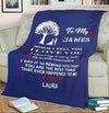 The Best Thing That Ever Happened To Me, Customized Blanket for Couples with Their Partner's name, Custom Gift with quotes, wedding, anniversary, valentine's day gifts, supersoft Blanket