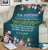 Customized Blanket for Couple, with Partner's Name and with Quotes, Wedding, Valentine's Day Gifts for Them Super Soft and Cozy Blanket