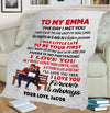 "Personalized Fleece Couple's Blanket: Perfect Gift with Partner Names - Ideal for Anniversaries, Valentine's Day, Birthdays - Ultra-Soft and Snug Throw