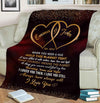 Girlfriend Premium Blanket, Premium Blanket, Blankets for Girlfriend, The Closest One to Your Heart Premium Blanket Couple, Couple Gifts, Presents from Love