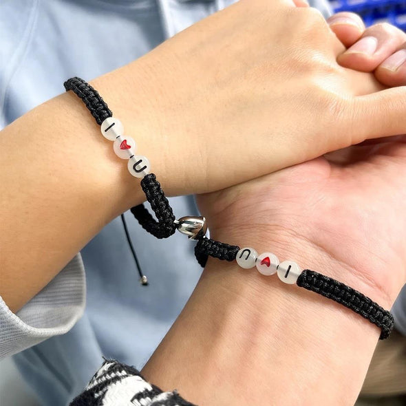 ILOVEYOU Letter Bracelet | Couple Bracelet