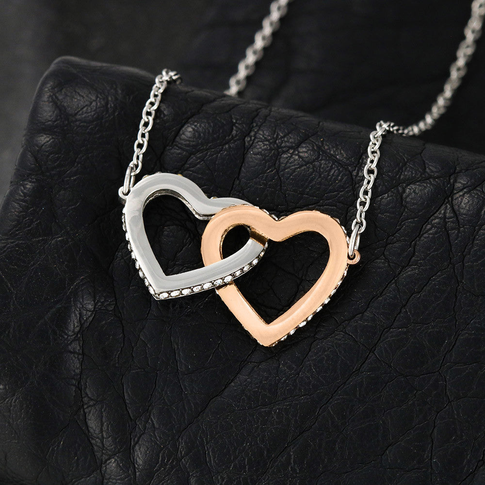 TO MY SOULAMTE, LOVE KNOT NECKACLE, BEAUTIFUL GIFT FOR HER WITH MESSGAGE CARD. BIRTHDAY AND ANNIVERSARY GIFT FOR WIFE