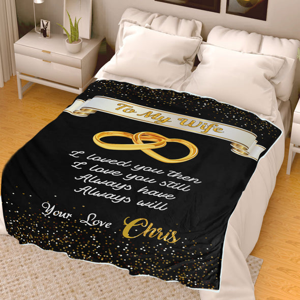 Personalized Blanket For Your Wife