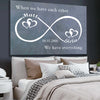 Custom Infinity Canvas - The Perfect Gift