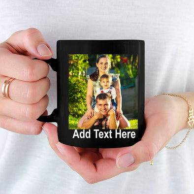 Personalized Ceramic Cups with Text, Picture, Logo for Family & Friends